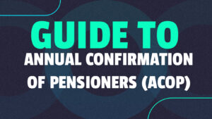 guide to annual confirmation of pensioners